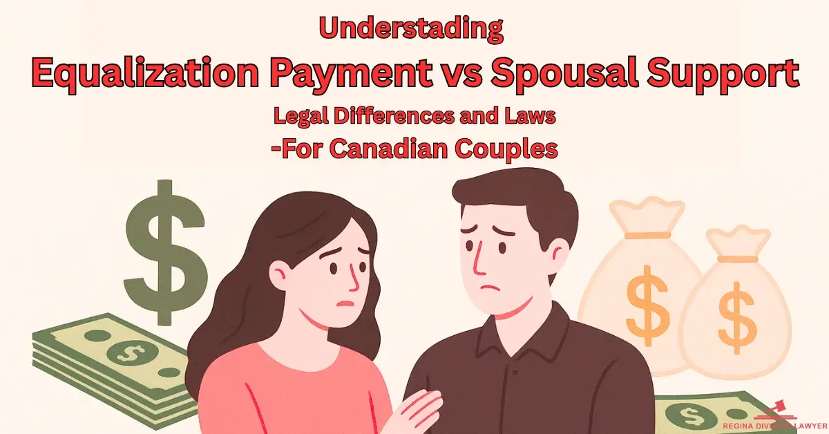Equalization Payment vs Spousal Support: Legal Differences and laws