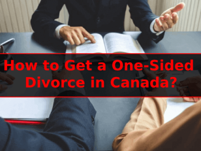 one-sided divorce in canada